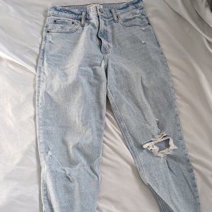 Abercrombie & Fitch The Mom Highrise Jean